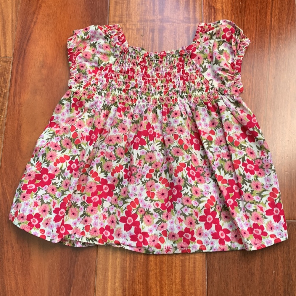 NWOT BabyGap 3-6 Month Floral Dress - Picture 3 of 4
